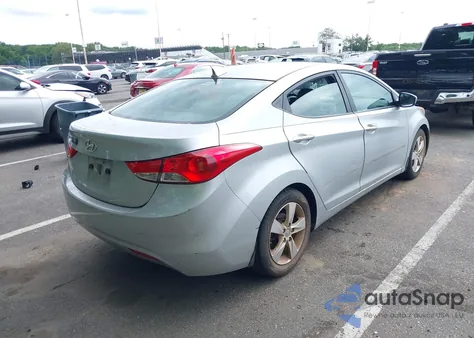 2013 Hyundai Elantra Gls из США, поврежденный, VIN 5NPDH4AE2DH278760